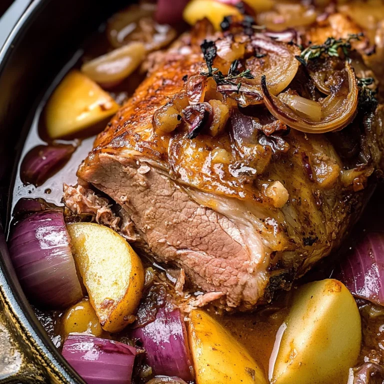 Apple Cider Braised Pork Shoulder
