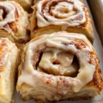 Apple Cinnamon Rolls with Apple Pie Filling