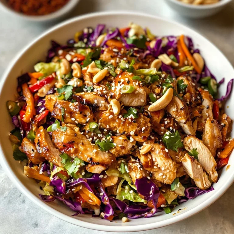 Asian Chicken Crunch Salad