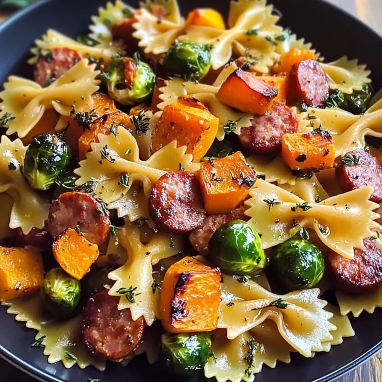 Autumn Dinner with Sausage