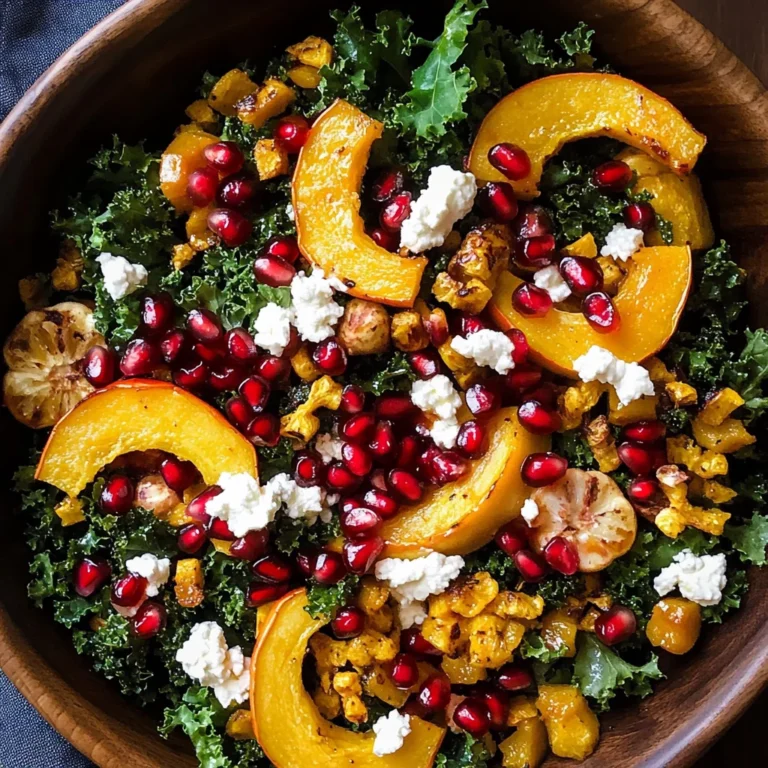 Autumn Harvest Salad with Pomegranates
