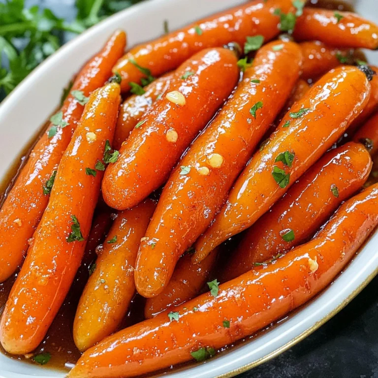 Brown Sugar Glazed Carrots