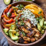 Chicken Fajita Tortilla Bowls