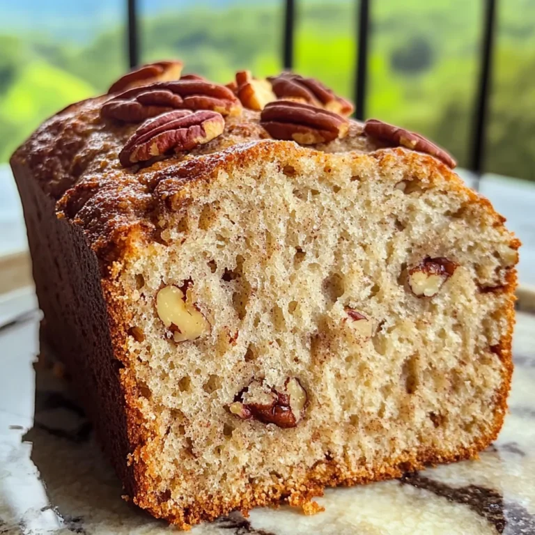 Cinnamon Sweet Alabama Pecan Bread