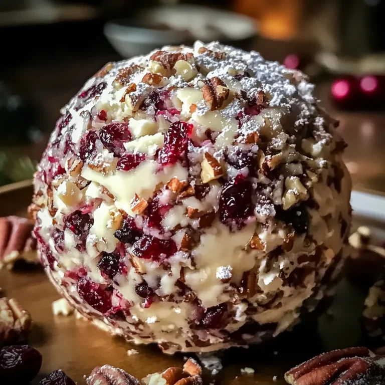 Cranberry Pecan Cheese Ball Recipe