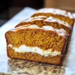 Cream Cheese-Filled Pumpkin Bread