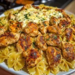 Creamy Cajun Chicken Bowtie Pasta