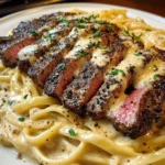 Creamy Cajun Steak Alfredo