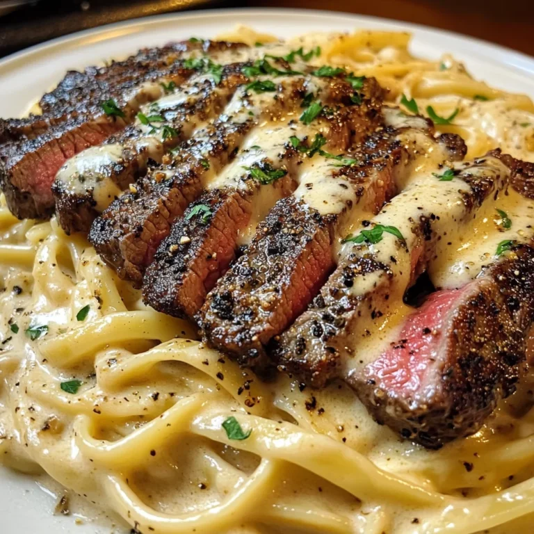 Creamy Cajun Steak Alfredo