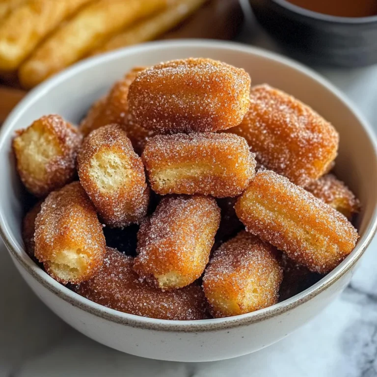 Delicious Baked Churro Bites (Crowd-Pleasing Recipe)