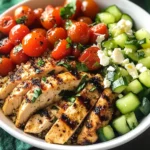 Grilled Chicken Quinoa Bowls