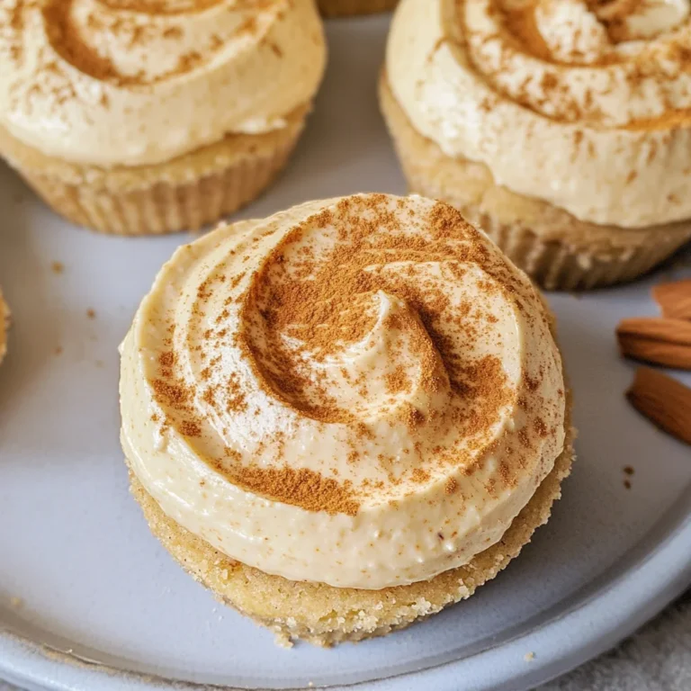 Healthy Pumpkin Cheesecakes
