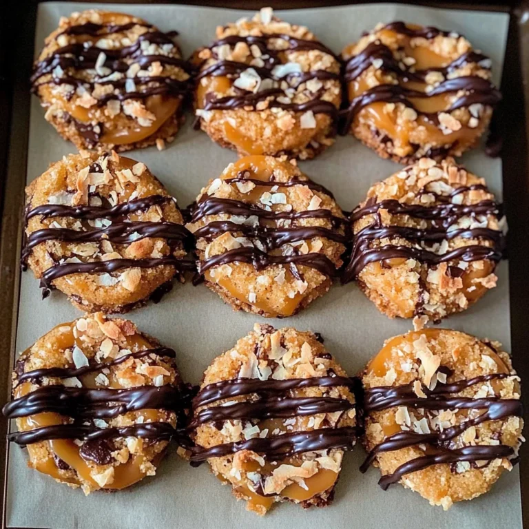 Homemade Samoas Cookies