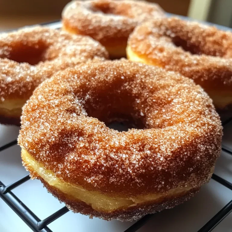 Irresistible Apple Cider Donuts With Cinnamon Sugar Crust