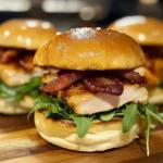 Maple Chicken & Turkey Turkey Turkey Bacon Sliders