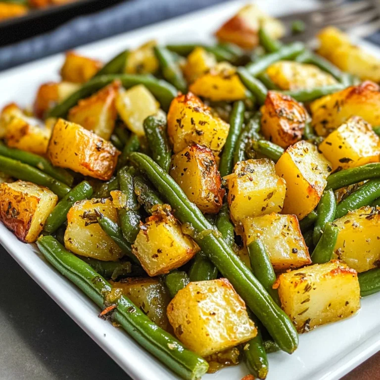 Potatoes and Green Beans