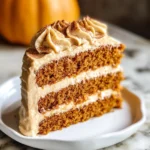 Pumpkin Cake with Cinnamon Cream Cheese Frosting