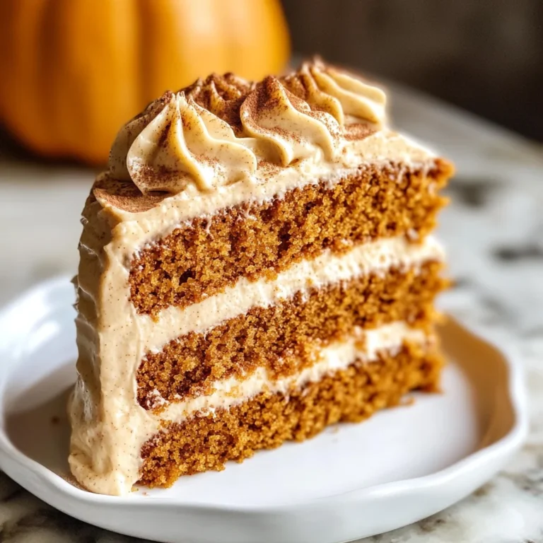 Pumpkin Cake with Cinnamon Cream Cheese Frosting
