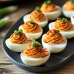 Pumpkin Deviled Eggs