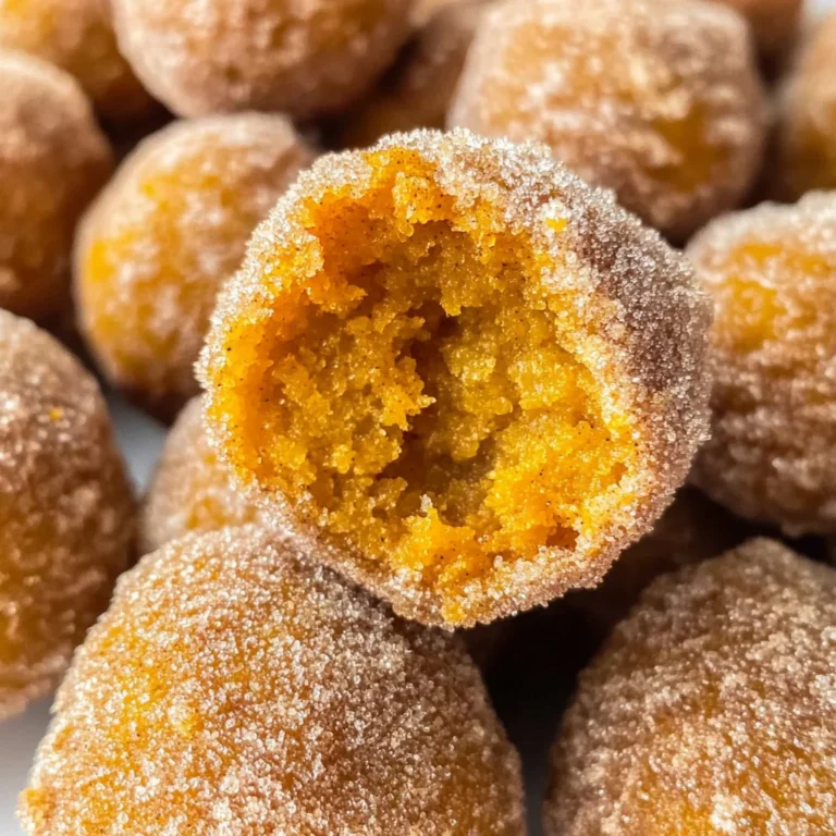 Pumpkin Donut Holes