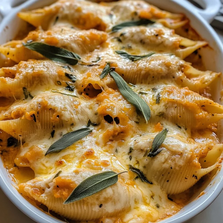 Pumpkin Gouda Stuffed Shells