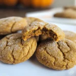 Soft and Chewy Pumpkin Molasses Cookies