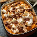 Southern Maple Sweet Potato Casserole