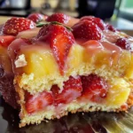 Strawberry Pineapple Pound Cake