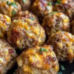 Stuffing Balls with Sausage
