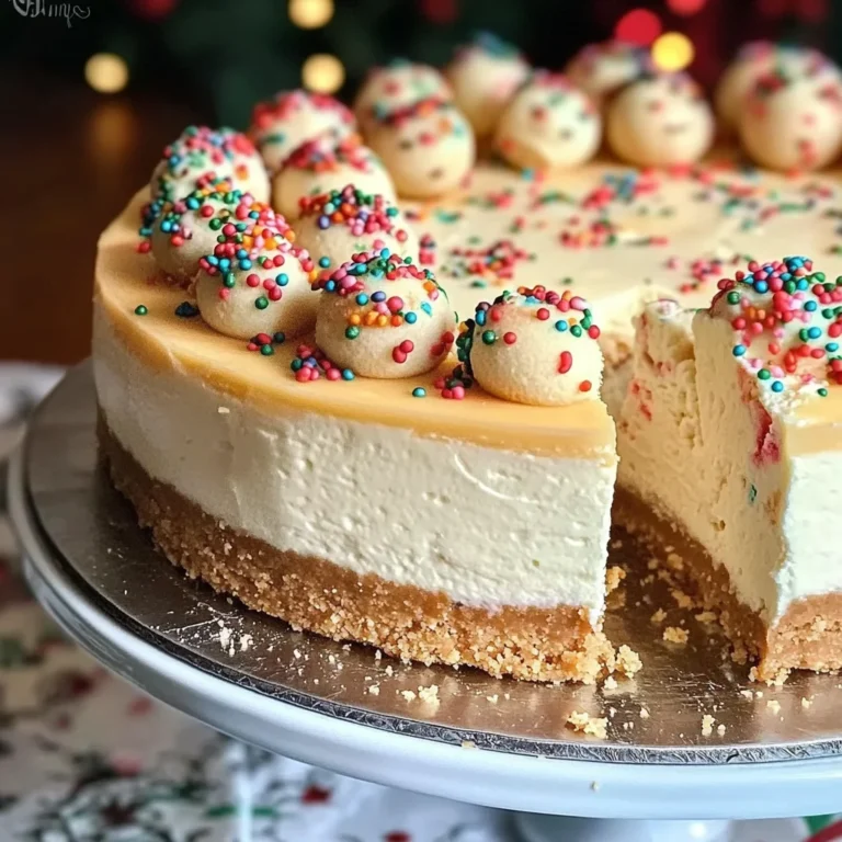 Sugar Cookie Cheesecake