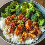 Teriyaki Chicken and Broccoli Bowl