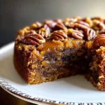 Upside Down Pumpkin Cake