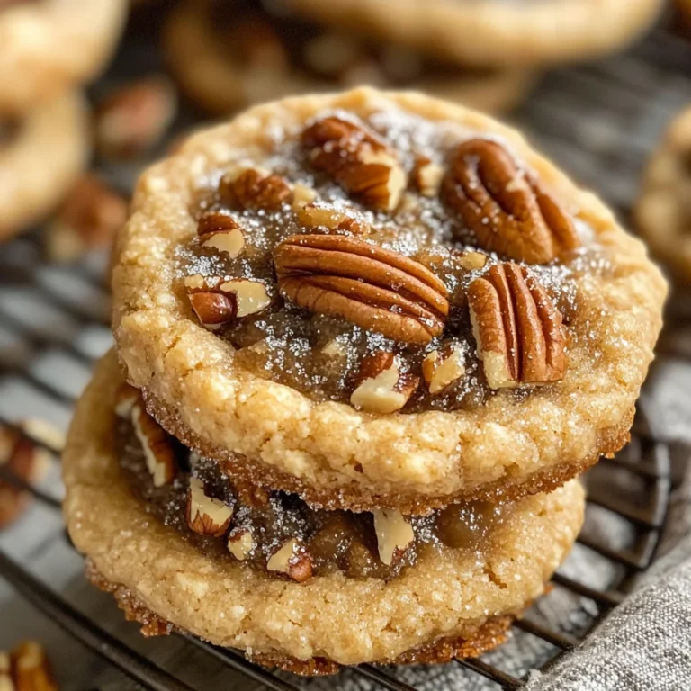Vegan Pecan Pie Cookies