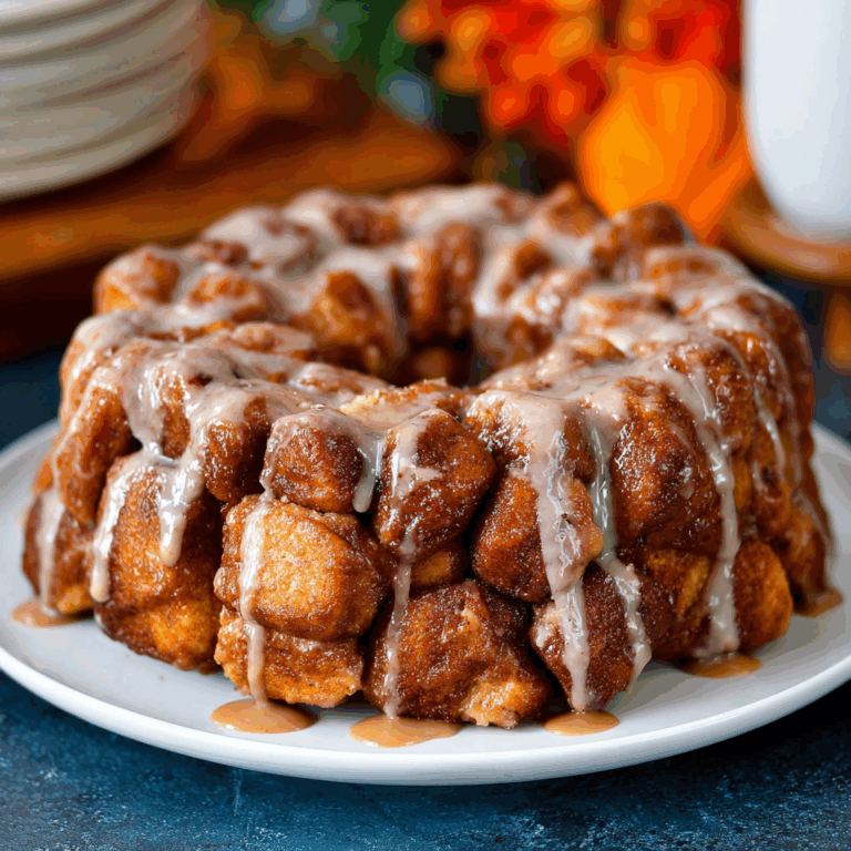 Pumpkin Spice Monkey Bread Recipe