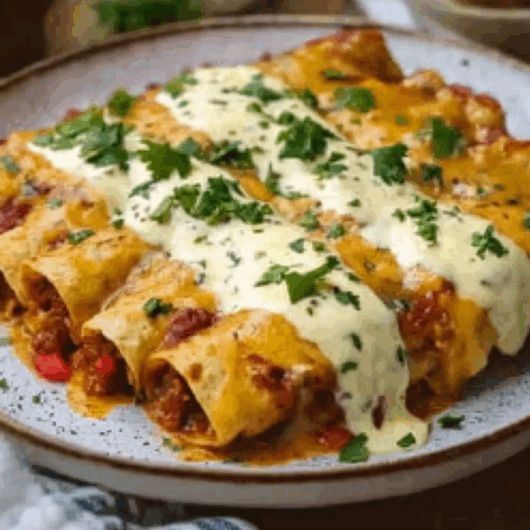 Jalapeño Popper Cheesy Chicken Enchiladas : Creamy, Spicy, and Irresistibly Flavorful!