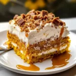 Pumpkin Poke Cake