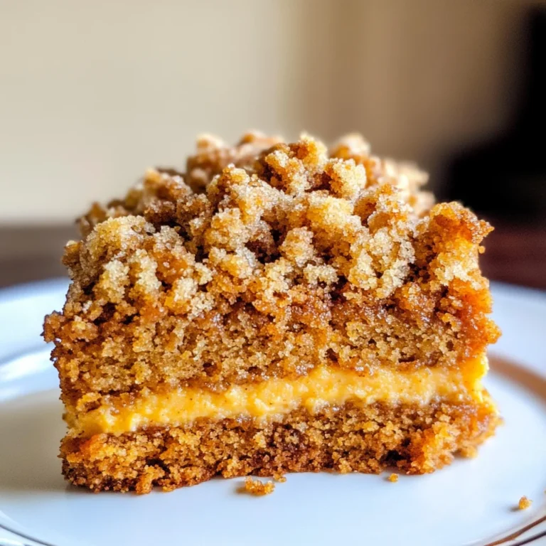 Pumpkin Spice Crumb Cake