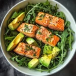 Zesty Salmon & Avocado Salad Bowl